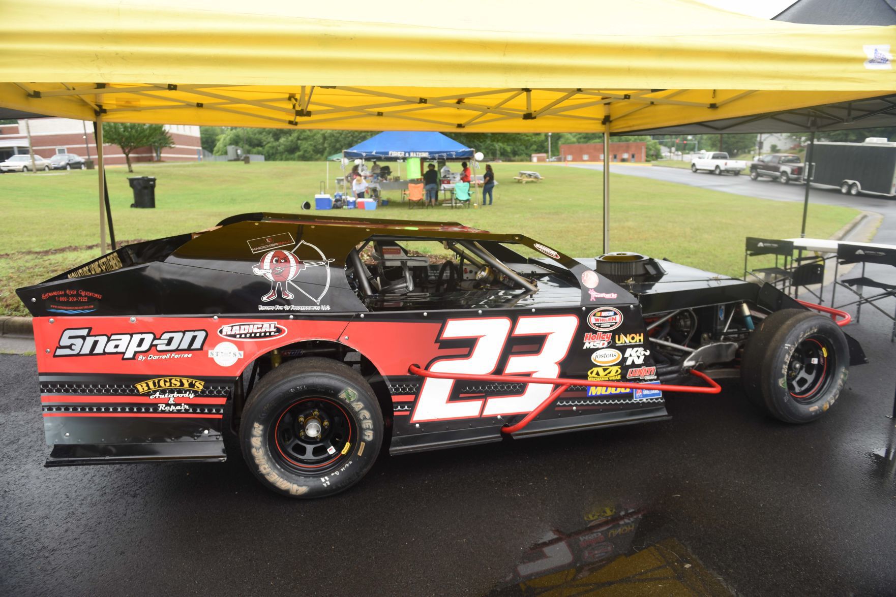 NASCAR driver Peyton Ferree visits Danville